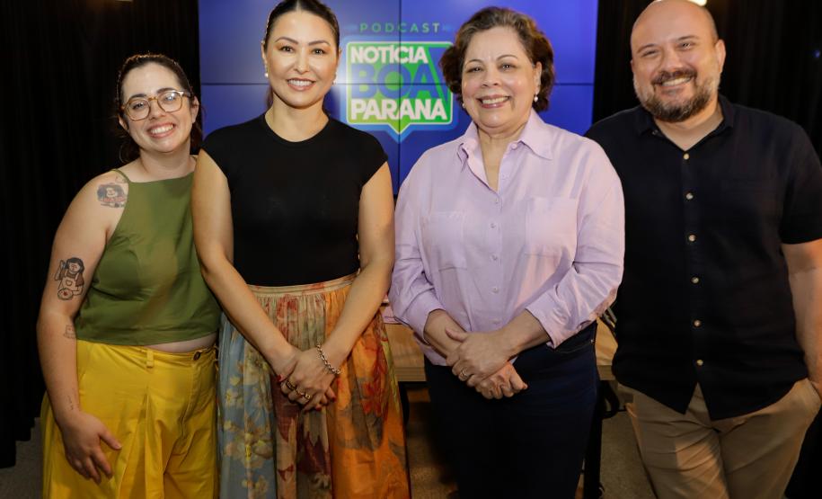 Ações do Paraná Rosa são destaques do podcast Notícia Boa Paraná