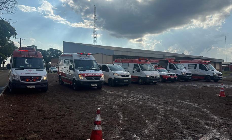 Sesa simula acidente com várias vítimas para treinamento de urgência em Jandaia do Sul