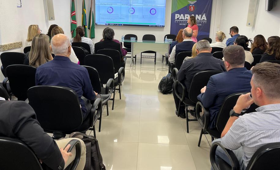 Paraná sedia encontro da rede de centros de inteligência estaduais para gestão do SUS