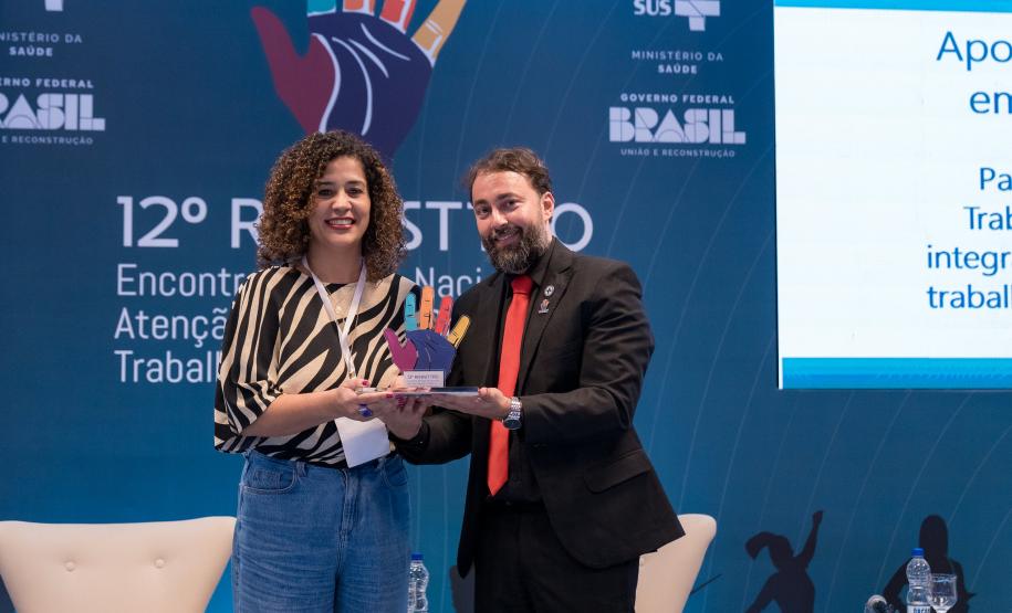 Paraná recebe prêmio nacional por programas de Vigilância em Saúde do Trabalhador