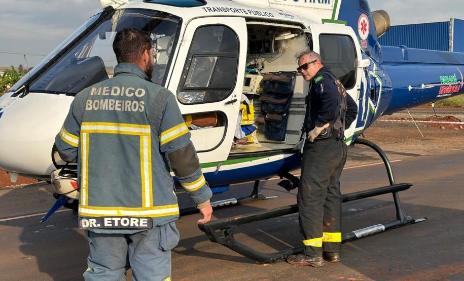 Base Aeromédica de Maringá já realizou mais de cinco mil atendimentos