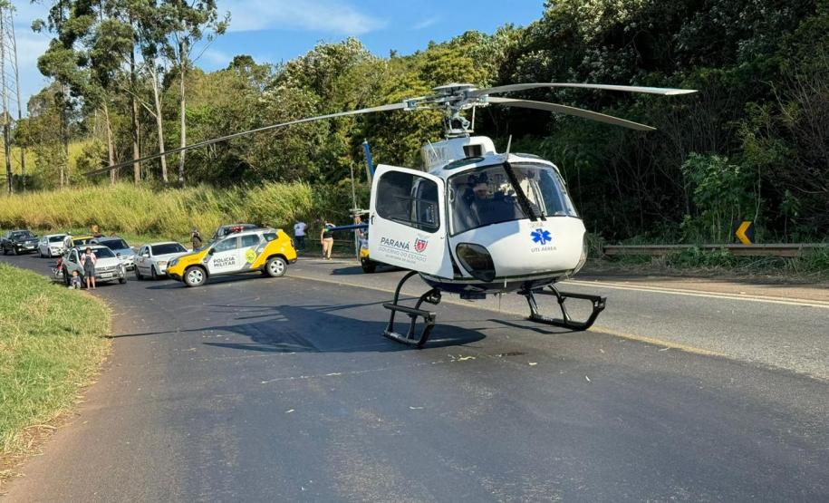 Base Aeromédica de Maringá já realizou mais de cinco mil atendimentos