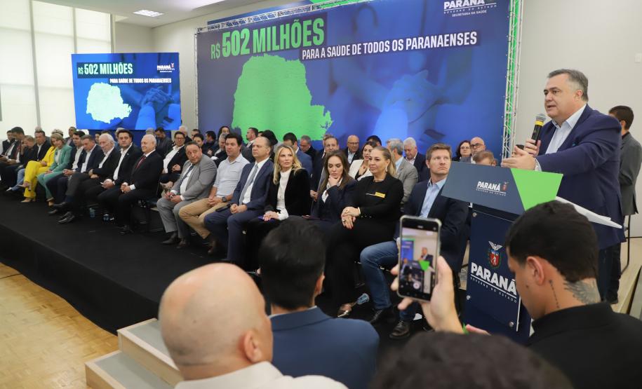 Governador libera R$ 502 milhões para fortalecer regionalização dos serviços de saúde