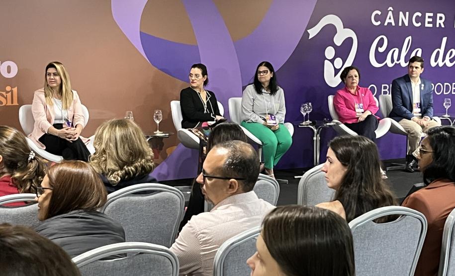 Líder na vacinação contra o HPV, Paraná é destaque em encontro sobre câncer de colo de útero
