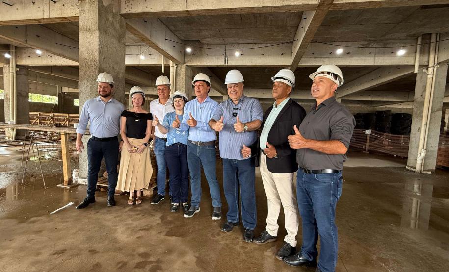 Estado vistoria obras do Hospital de Colombo e do AME de Almirante Tamandaré