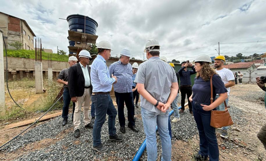 Estado vistoria obras do Hospital de Colombo e do AME de Almirante Tamandaré