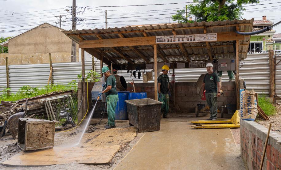 Estado vistoria obras do Hospital de Colombo e do AME de Almirante Tamandaré