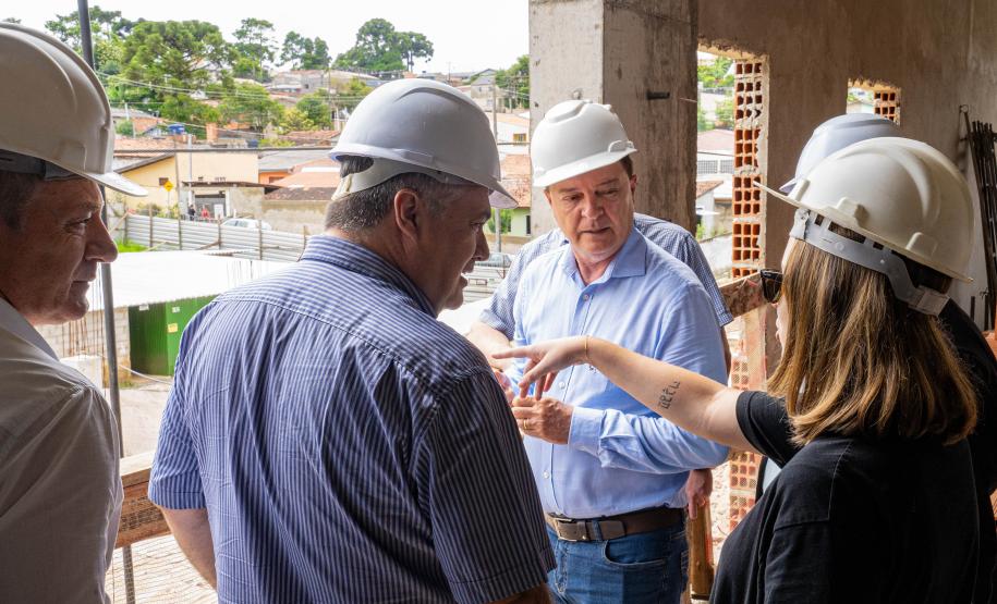 Estado vistoria obras do Hospital de Colombo e do AME de Almirante Tamandaré