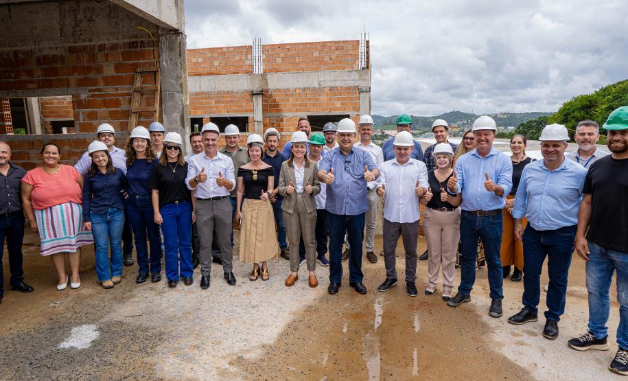 Estado vistoria obras do Hospital de Colombo e do AME de Almirante Tamandaré
