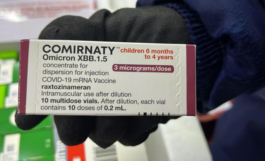 Paraná recebe primeira remessa do ano de vacinas contra a Covid-19