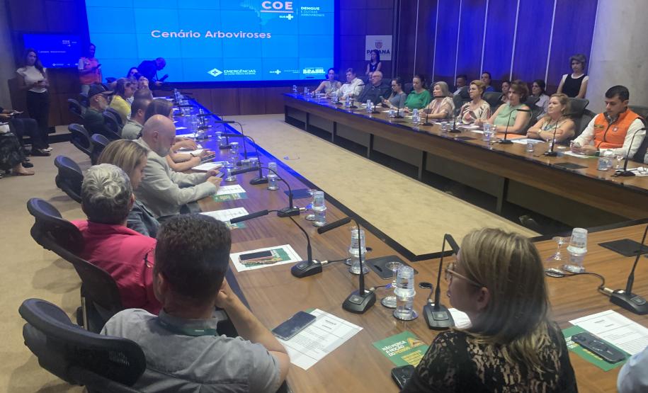 Comitê Intersetorial da dengue recebe apoio do Creci-PR e fortalece ações de enfrentamento