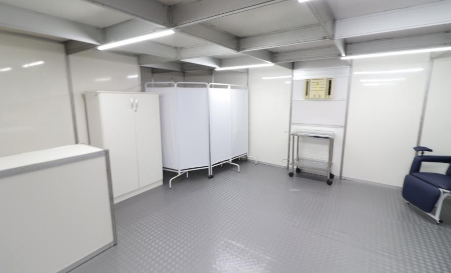 Primeira tenda de apoio à Saúde começa a atender pacientes nesta quinta em Matinhos