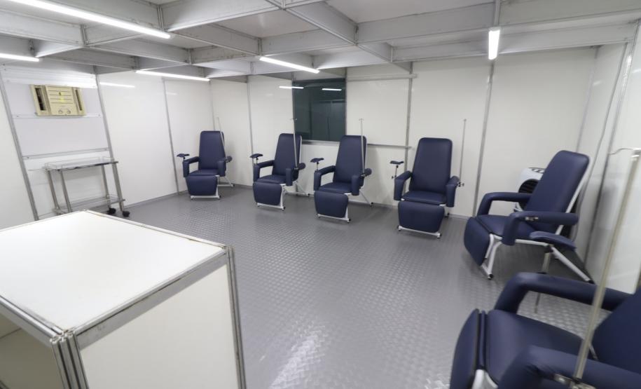 Primeira tenda de apoio à Saúde começa a atender pacientes nesta quinta em Matinhos