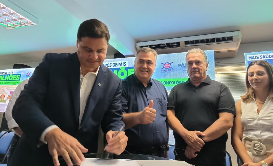 Com aporte de R$ 9 milhões do Estado, Ponta Grossa terá novo ambulatório para oncologia
