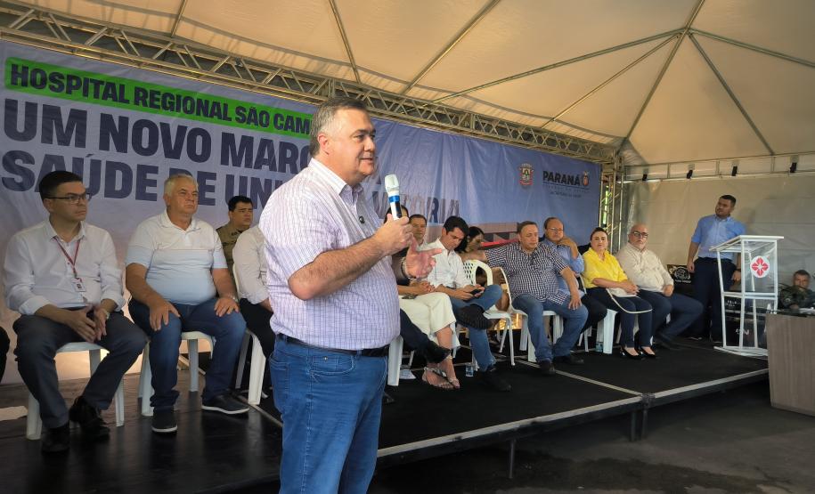 Estado vai modernizar hospitais de União da Vitória com investimento de R$ 29,7 milhões