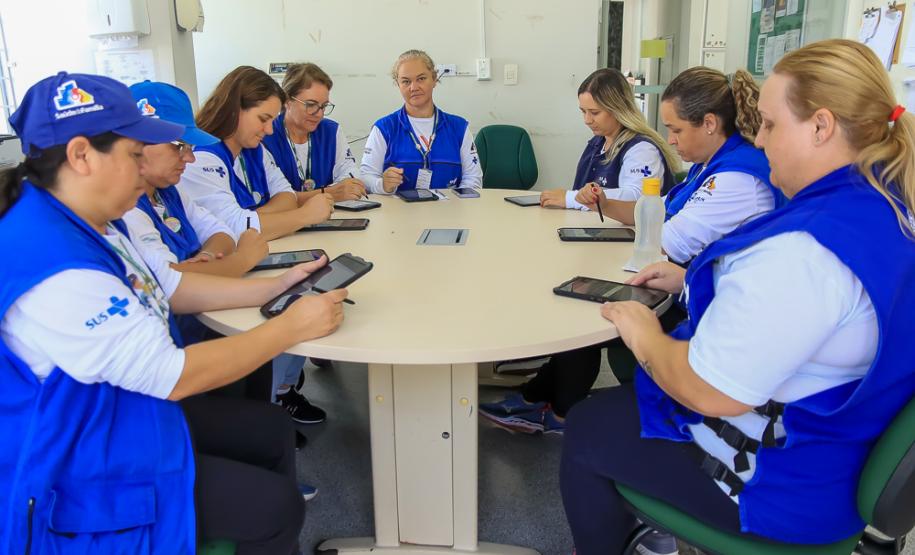 13 mil tablets entregues pelo Estado em 2022 revolucionaram trabalho dos agentes de saúde