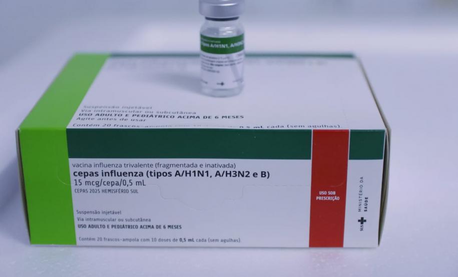 Paraná recebe 332 mil vacinas contra gripe e se prepara para início da campanha
