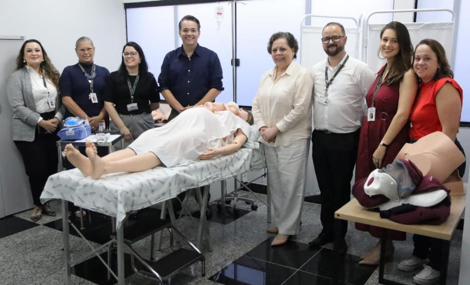 Sesa inicia treinamento prático com simuladores de alta tecnologia da saúde