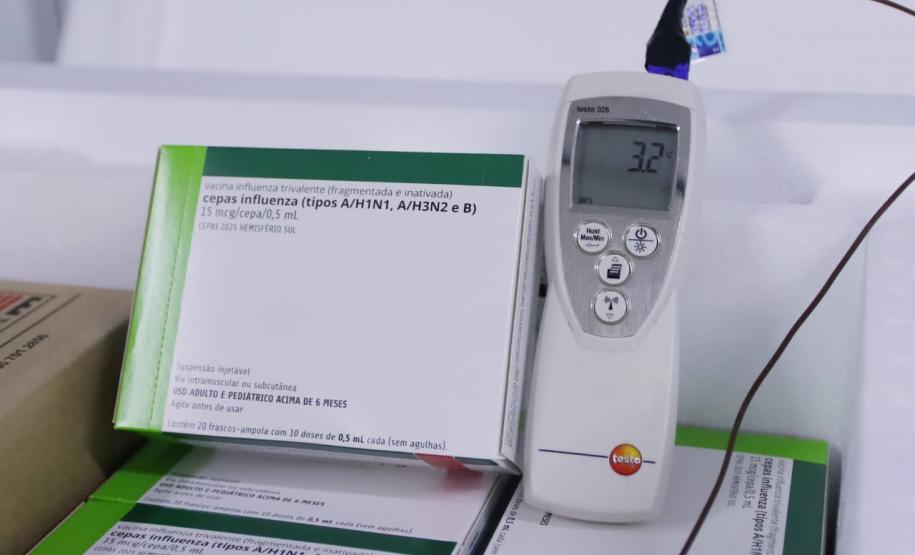 Paraná recebe 332 mil vacinas contra gripe e se prepara para início da campanha