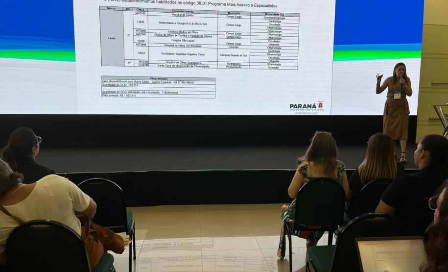 Saúde capacita técnicos sobre modelo inovador de organização da atenção especializada