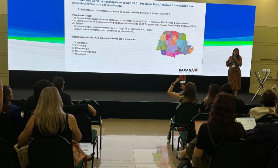 Saúde capacita técnicos sobre modelo inovador de organização da atenção especializada