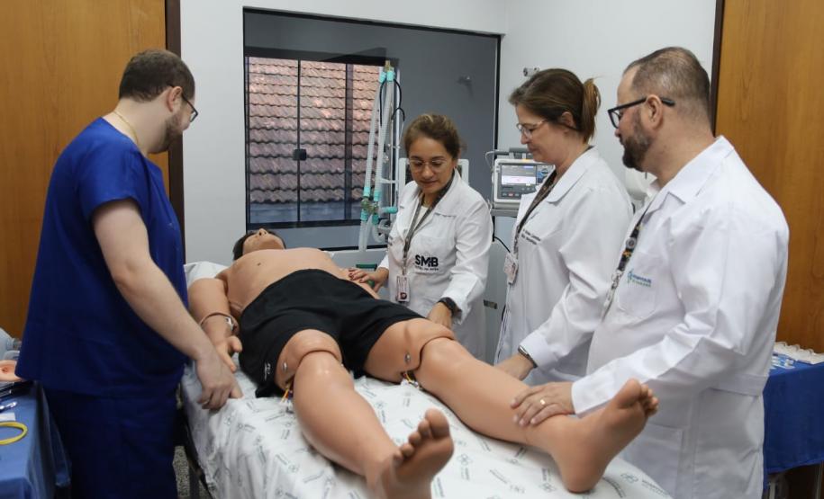 Sesa inicia treinamento prático com simuladores de alta tecnologia da saúde