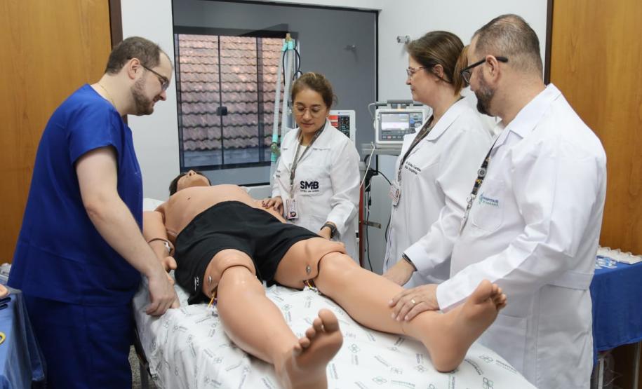Sesa inicia treinamento prático com simuladores de alta tecnologia da saúde