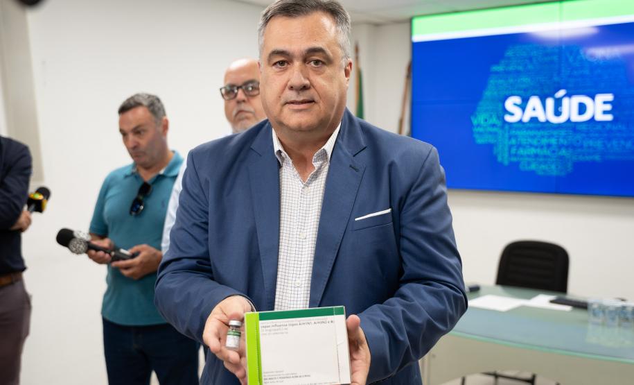 Com apoio dos municípios, Paraná inicia campanha de vacinação contra a gripe nesta terça