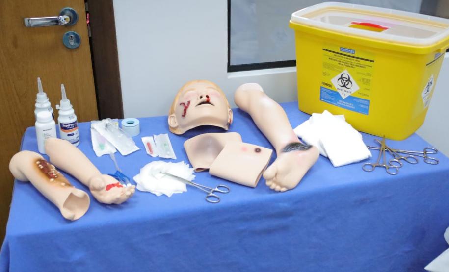 Sesa inicia treinamento prático com simuladores de alta tecnologia da saúde