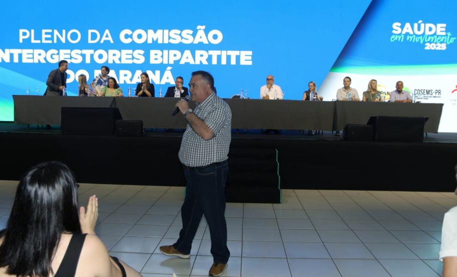 Primeira CIB do ano é realizada durante evento Saúde em Movimento, em Foz do Iguaçu