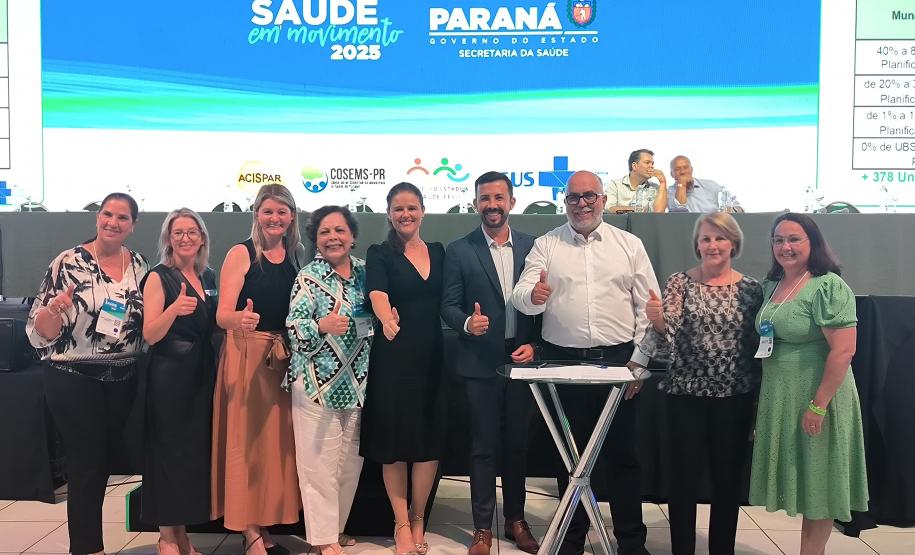 Primeira CIB do ano é realizada durante evento Saúde em Movimento, em Foz do Iguaçu
