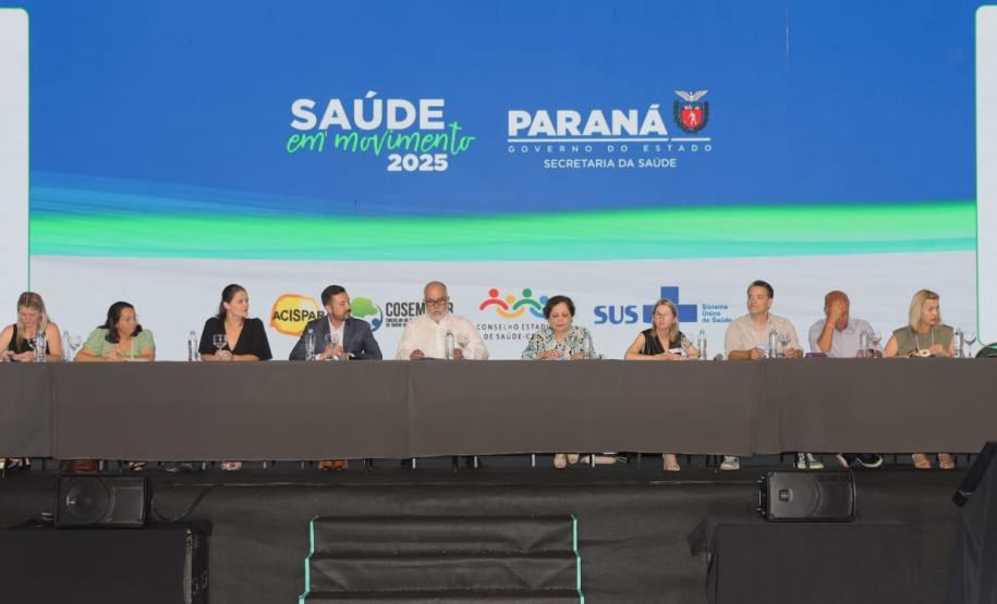 Primeira CIB do ano é realizada durante evento Saúde em Movimento, em Foz do Iguaçu