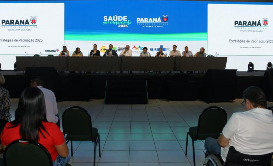 Primeira CIB do ano é realizada durante evento Saúde em Movimento, em Foz do Iguaçu
