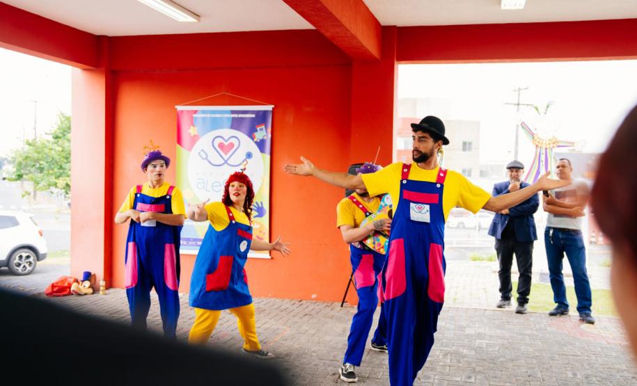 Hospital Infantil Monastier promove saúde humanizada com atividades lúdicas