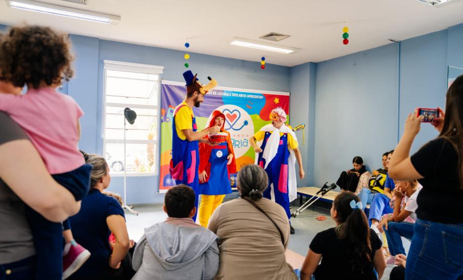Hospital Infantil Monastier promove saúde humanizada com atividades lúdicas
