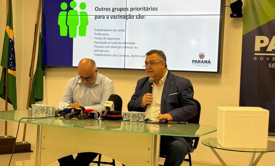 Com apoio dos municípios, Paraná inicia campanha de vacinação contra a gripe nesta terça