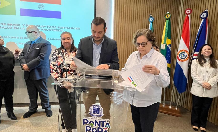 Paraná, Mato Grosso do Sul e Paraguai discutem vigilância em saúde nas fronteiras