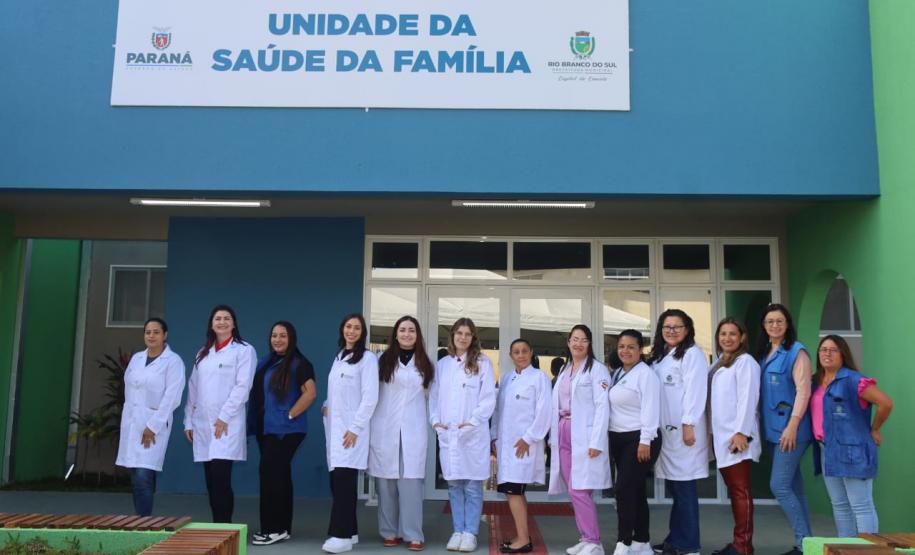 Com apoio do Governo, nova Unidade de Saúde da Família é inaugurada em Rio Branco do Sul