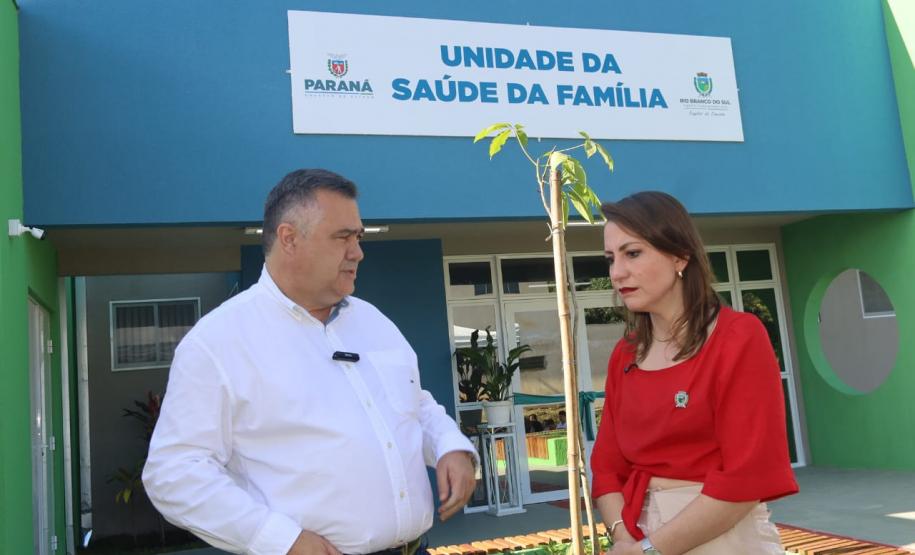 Com apoio do Governo, nova Unidade de Saúde da Família é inaugurada em Rio Branco do Sul