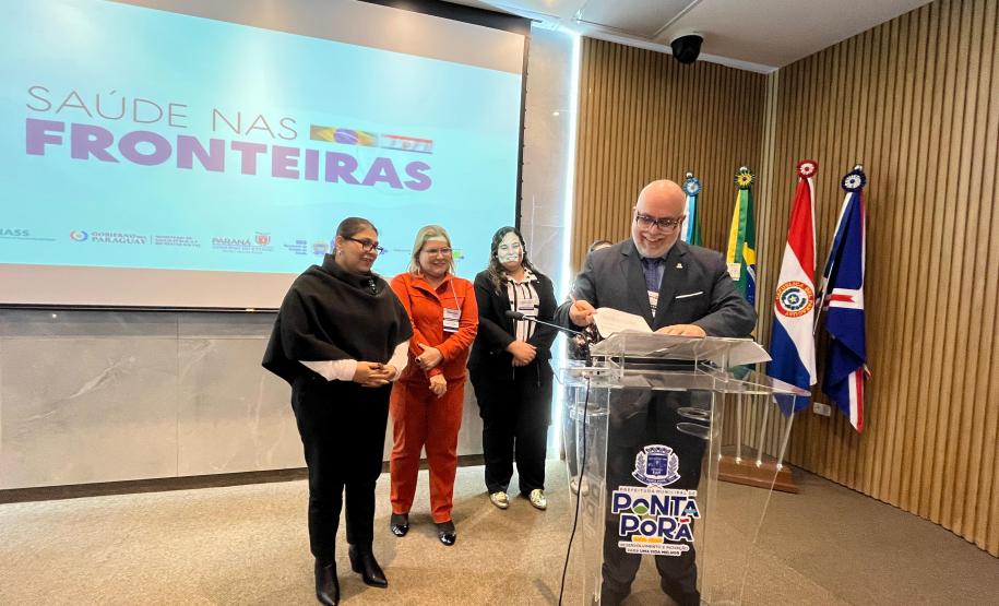 Paraná, Mato Grosso do Sul e Paraguai discutem vigilância em saúde nas fronteiras