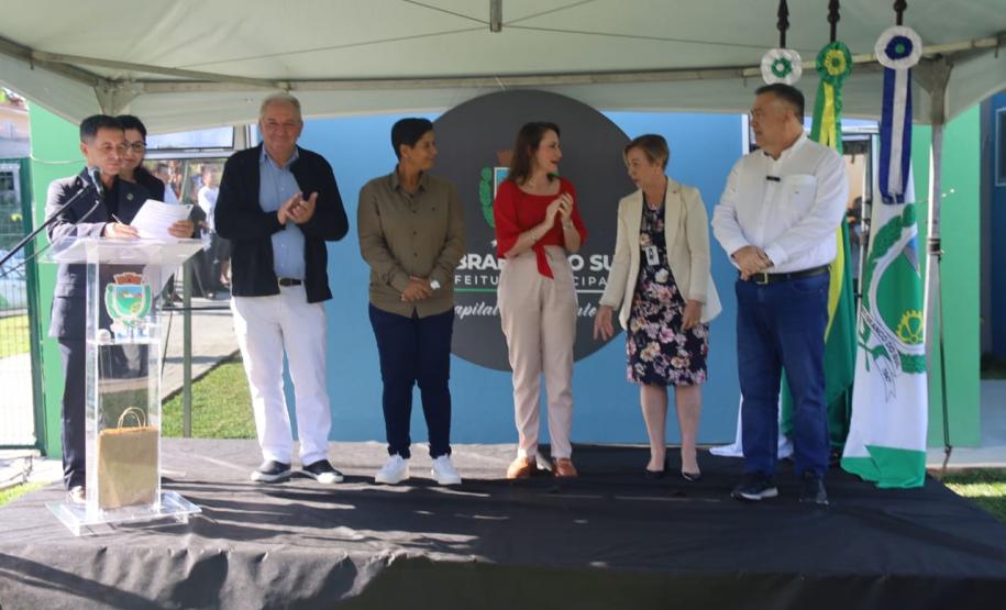 Com apoio do Governo, nova Unidade de Saúde da Família é inaugurada em Rio Branco do Sul