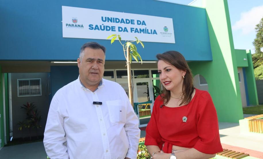Com apoio do Governo, nova Unidade de Saúde da Família é inaugurada em Rio Branco do Sul