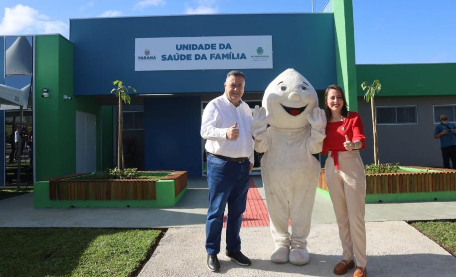 Com apoio do Governo, nova Unidade de Saúde da Família é inaugurada em Rio Branco do Sul
