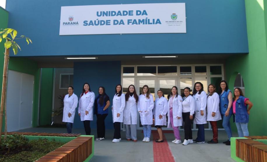 Com apoio do Governo, nova Unidade de Saúde da Família é inaugurada em Rio Branco do Sul