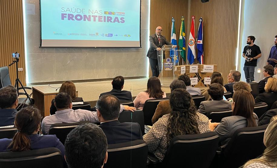 Paraná, Mato Grosso do Sul e Paraguai discutem vigilância em saúde nas fronteiras