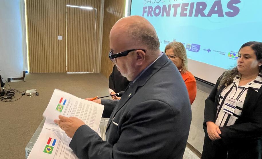 Paraná, Mato Grosso do Sul e Paraguai discutem vigilância em saúde nas fronteiras