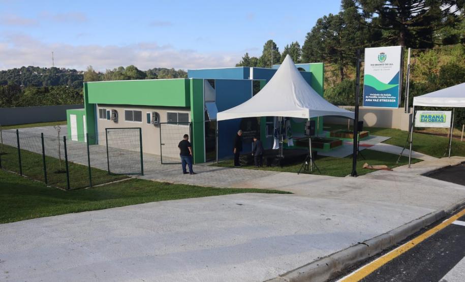 Com apoio do Governo, nova Unidade de Saúde da Família é inaugurada em Rio Branco do Sul