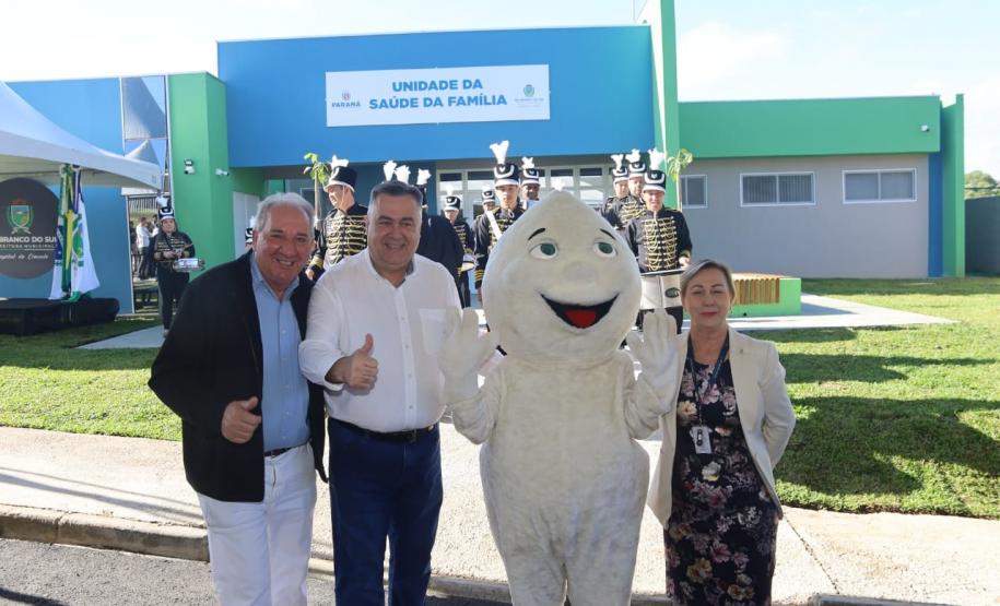 Com apoio do Governo, nova Unidade de Saúde da Família é inaugurada em Rio Branco do Sul