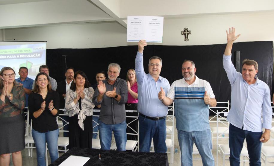 Com aporte de R$ 25 milhões do Estado, Imbituva ganhará Hospital Municipal