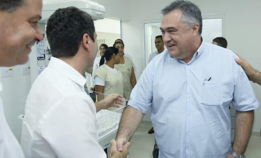 Darci Piana inaugura nova UTI neonatal da Santa Casa de Cornélio Procópio